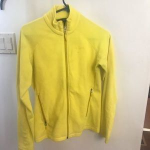 Marmot fleece zip-up jacket.